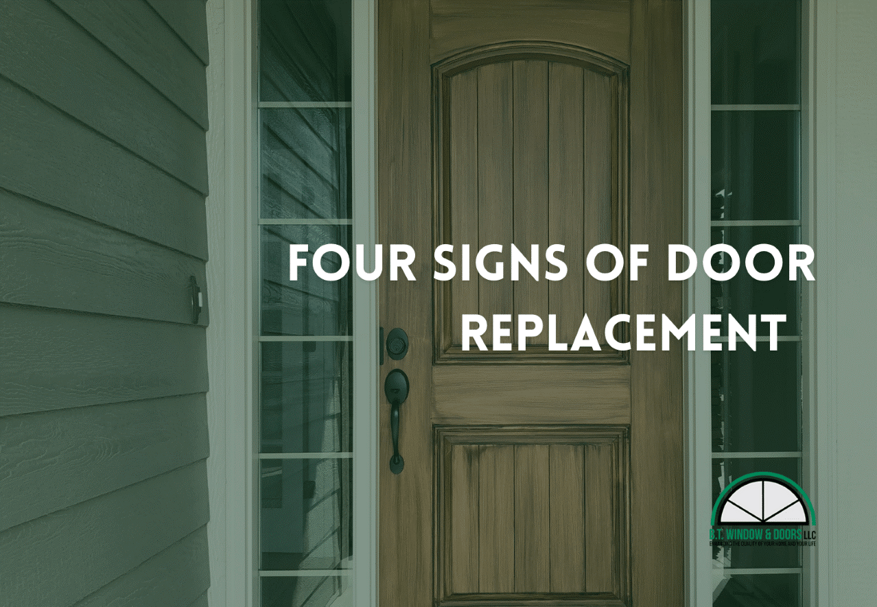 Four Signs of door replacement